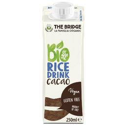 Lapte din orez cu cacao bio the bridge, 250ml