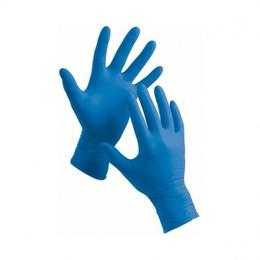 Manusi nitril albastre marimea m - safir nitril examination blue gloves powder free m, 100 buc