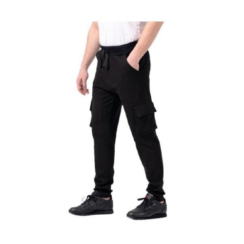 Pantaloni barbati, lazo pocket, negru, masura 3xl