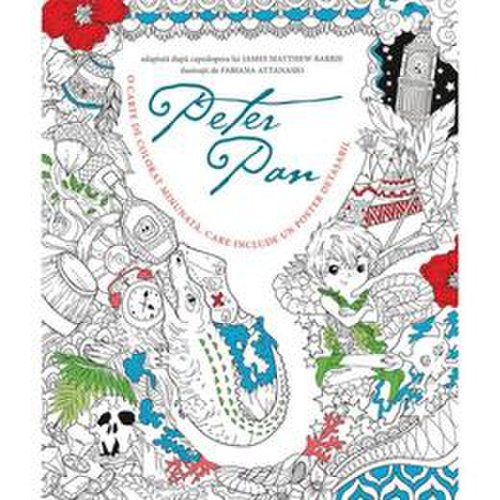 Peter pan - carte de colorat, editura didactica publishing house