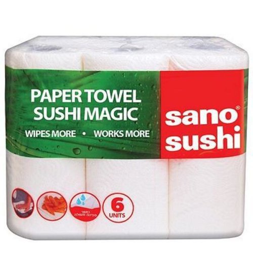 Prosoape din hartie - sano sushi paper towel magic, 6x 10.58 m
