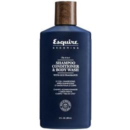 Sampon, balsam si gel de dus 3 in 1 pentru barbati - chi farouk esquire grooming 3 in 1 shampoo, conditioner   body wash, 89ml