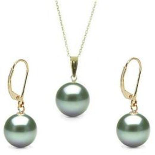 Set aur si perle tahitiene mari premium - cadouri si perle