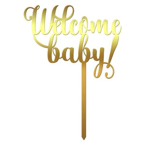 Topper tort - welcome baby - tomvalk