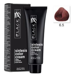 Vopsea crema permanenta - black professional line sintesis color cream, nuanta 6.5 mahogany dark blond, 100ml