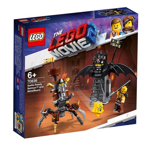 Lego movie batman & barba metalica 70836 pentru 6+ ani