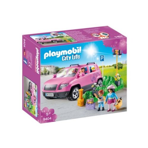 Masina de familie cu loc de parcare playmobil city life