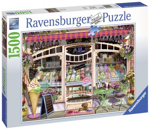 Puzzle adulti magazin inghetata 1500 piese ravensburger