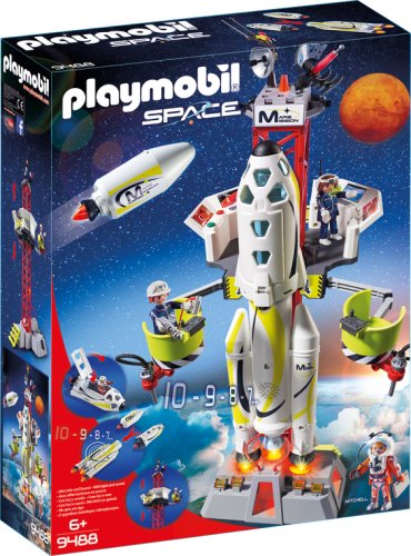 Racheta spatiala cu lansator playmobil space