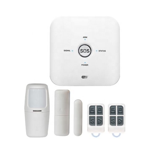 Sistem de alarma wireless pni safehome pt500 wifi gsm 4g cu monitorizare si alerta prin internet, sms, apel vocal, aplicatie mobil tuya smart