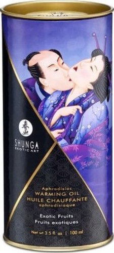 Shunga Erotic Art Ulei afrodisiac exotic fruits cu efect de incalzire 100 ml