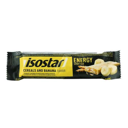 Baton energizant energy cu banana isostar, 40 g, natural