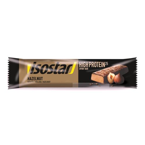 Baton energizant high protein cu alune si ciocolata isostar, 35 g, natural