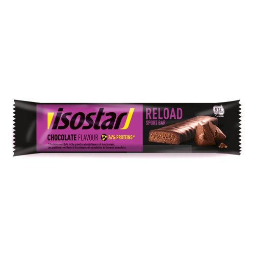 Baton energizant reload cu ciocolata isostar, 40 g, natural