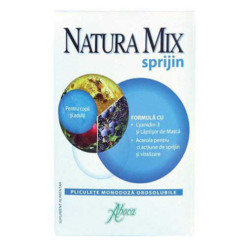 Natura mix sprijin pentru copii aboca, granule, 20 plicuri, natural