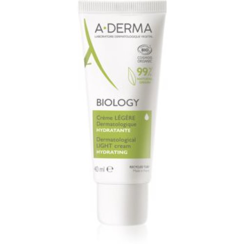 A-derma biology crema hidratanta usoara pentru piele normală și mixtă