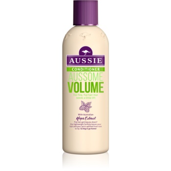 Aussie aussome volume balsam pentru par fin si moale.