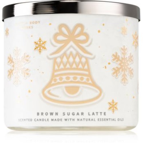 Bath & body works brown sugar latte lumânare parfumată