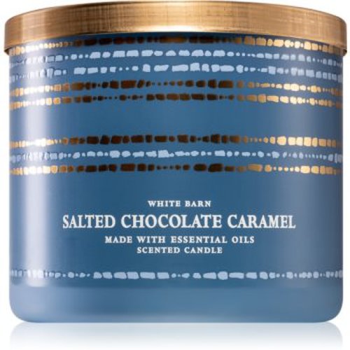 Bath & body works salted chocolate caramel lumânare parfumată