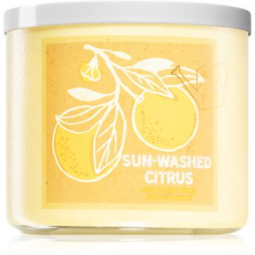 Bath & body works sun-washed citrus lumânare parfumată iii