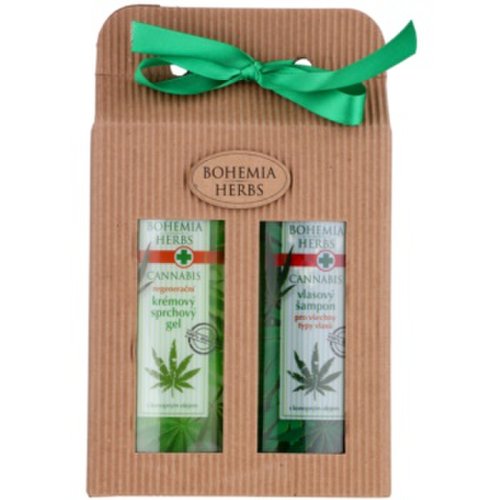 Bohemia gifts & cosmetics cannabis set cadou (in dus)