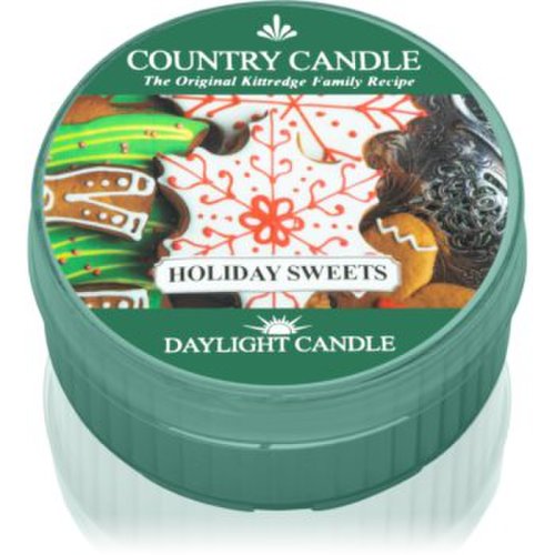 Country candle holiday sweets lumânare