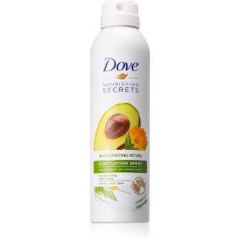 Dove nourishing secrets invigorating ritual lapte de corp protector în spray