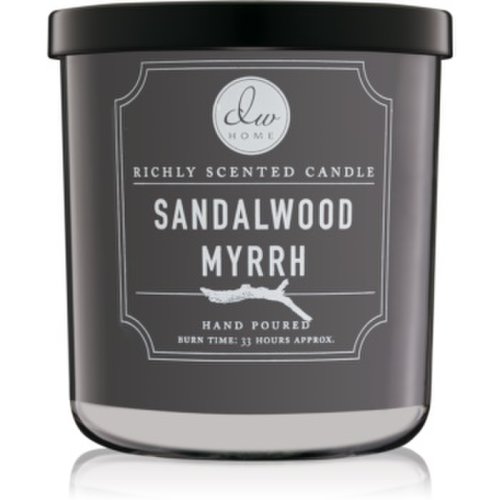 Dw home sandalwood myrrh lumânare parfumată
