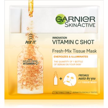 Garnier skin naturals fresh mix mask vitamin masca ten uscat