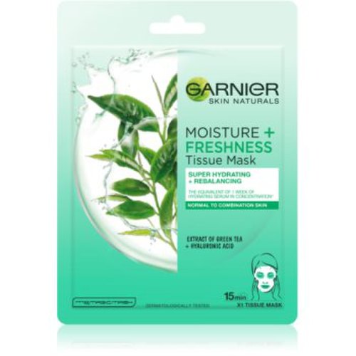 Garnier skin naturals moisture+freshness mască de curățare și super-hidratare pentru piele normala si mixta