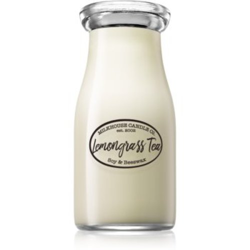 Milkhouse candle co. creamery lemongrass tea lumânare parfumată milkbottle