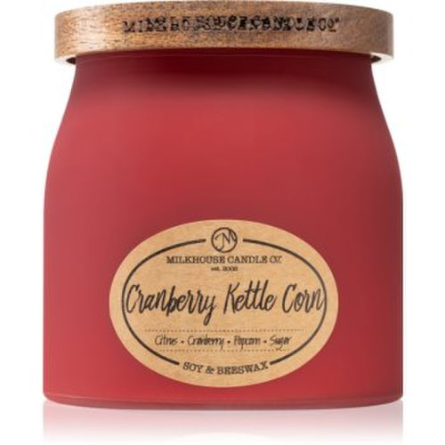 Milkhouse candle co. sentiments cranberry kettle corn lumânare parfumată