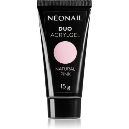 Neonail duo acrylgel natural pink gel pentru modelarea unghiilor