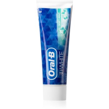 Oral b 3d white pasta de dinti cu fluor pentru dinti albi si stralucitori