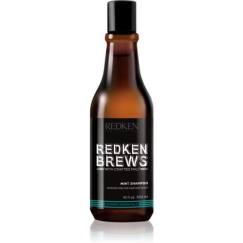 Redken brews șampon stimulator, cu mentol, pentru păr și scalp