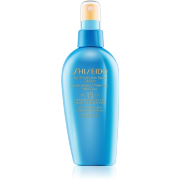 Shiseido sun care sun protection spray oil-free spray pentru bronzat spf 15
