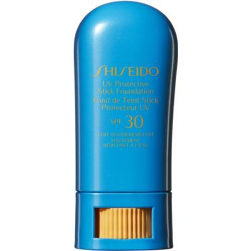 Shiseido sun care uv protective stick foundation protectie impermeabila la apa machiaj stick spf 30