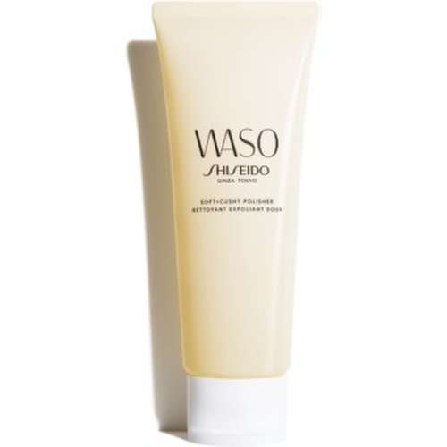 Shiseido waso soft+cushy polisher exfoliant facial