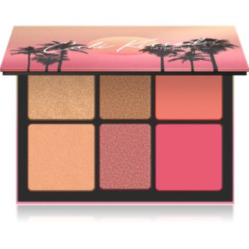 Smashbox cali highlight & blush palette paleta pentru fata multifunctionala facial