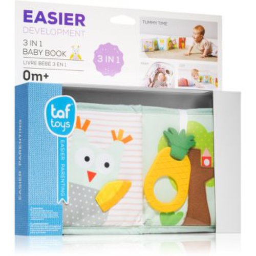 Taf toys book carte educativă contrastantă pentru nou-nascuti si copii