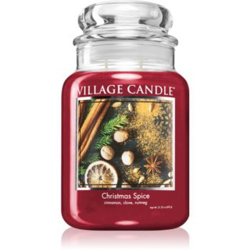Village candle christmas spice lumânare parfumată (glass lid)
