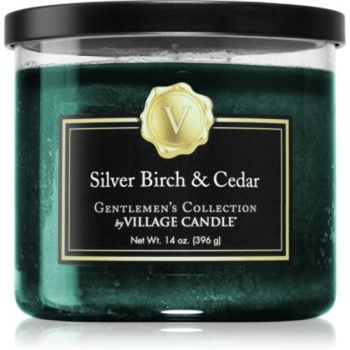 Village candle gentlemen's collection silver birch & cedar lumânare parfumată