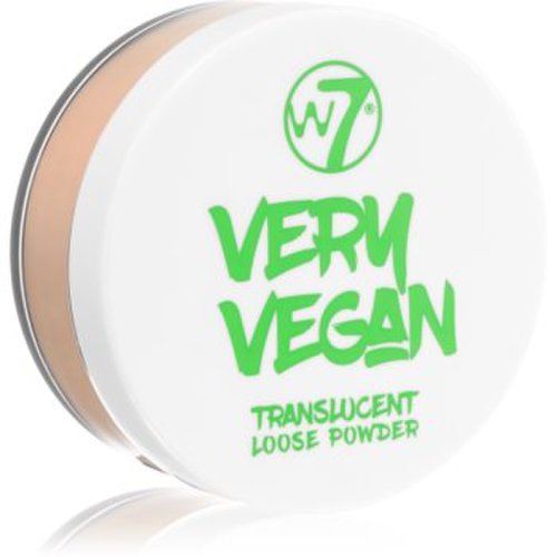 W7 cosmetics very vegan sheer pudra mata transparenta