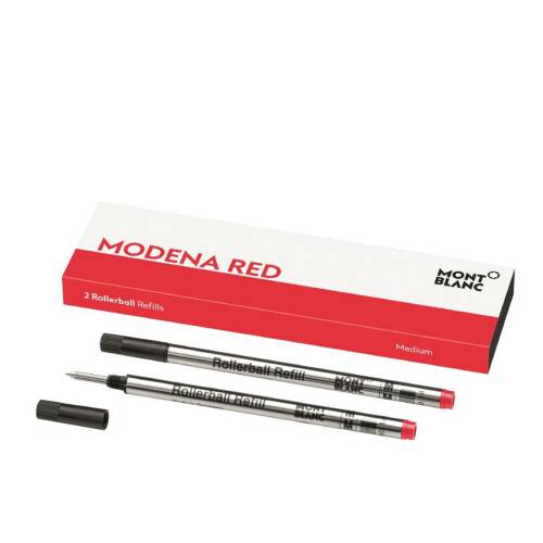 Montblanc 2 rollerball refills (m), modena red