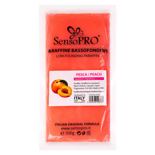 Parafina solida cu aroma de piersica sensopro italia - 500 g