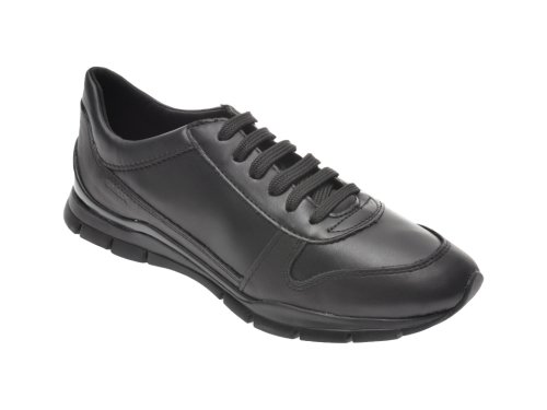 Pantofi sport geox negri, d94f2c, din piele ecologica