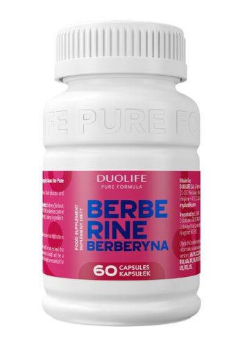 Berberina pure formula 60 cps - duo life