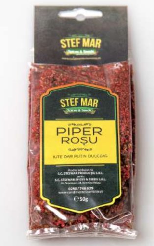 Piper rosu, 50g - stefmar