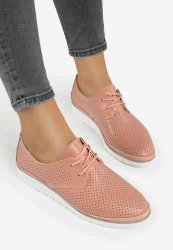 Pantofi casual amevia roz