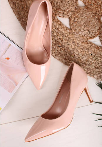 Pantofi stiletto pareia roz